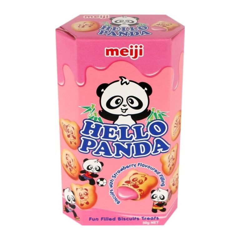 Çokollatë Hello Panda- Luleshtrydhe