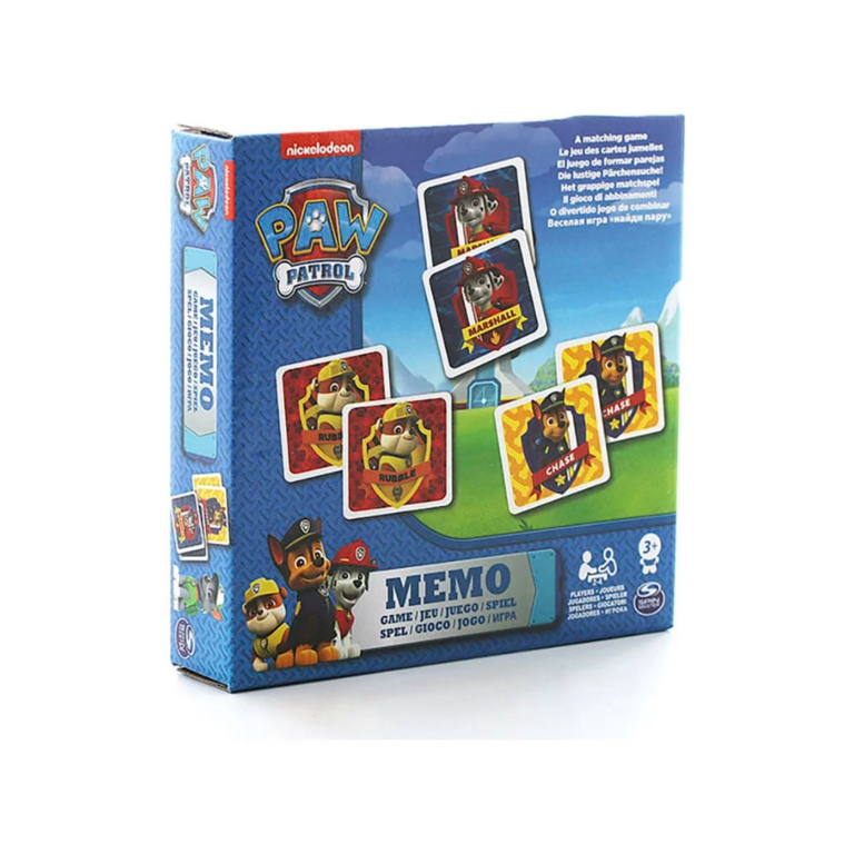 Lojë memorie Paw Patrol