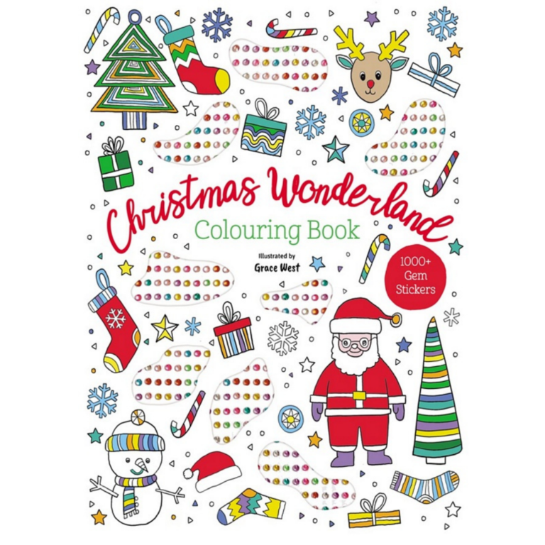 Christmas Wonderland Colouring Book