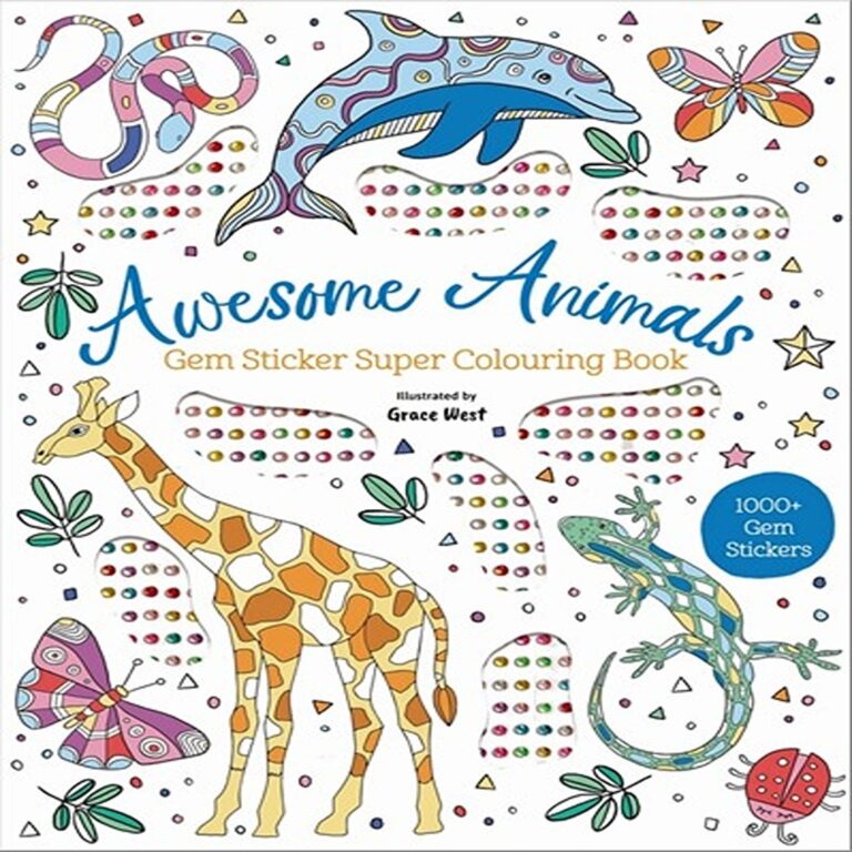 Gem Sticker Awesome Animals