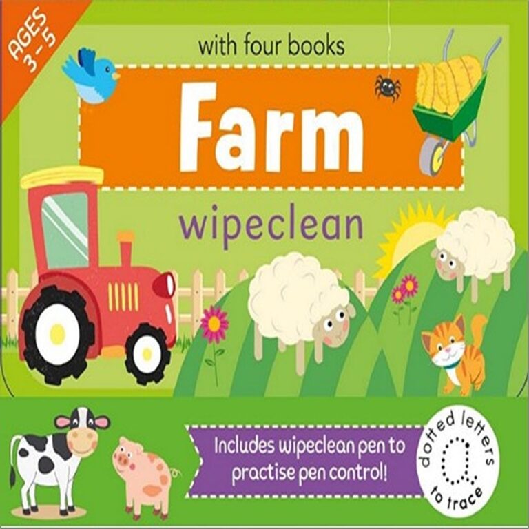 Wipe Clean Farm Activity
