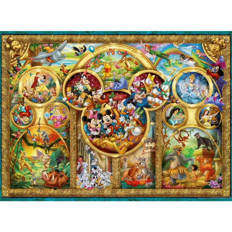 Puzzle- Familjet Disney 500p thumbnail 2