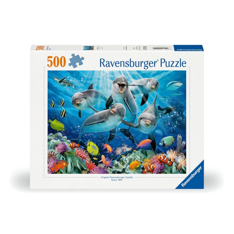 Puzzle- Delfinët në botën nënujore 500p