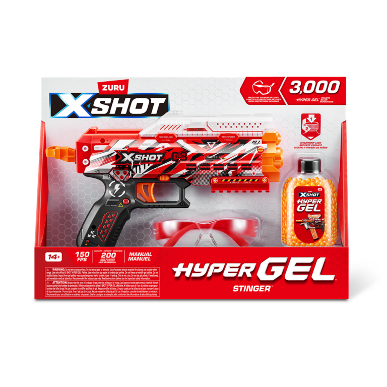 Pistoletë X-Shot me fishekë me përberje xheli thumbnail 4