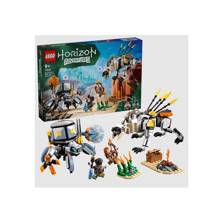 Lego -Horizon Adventures ,Aloy&Varl vs Shell-Walker & Sawtooth