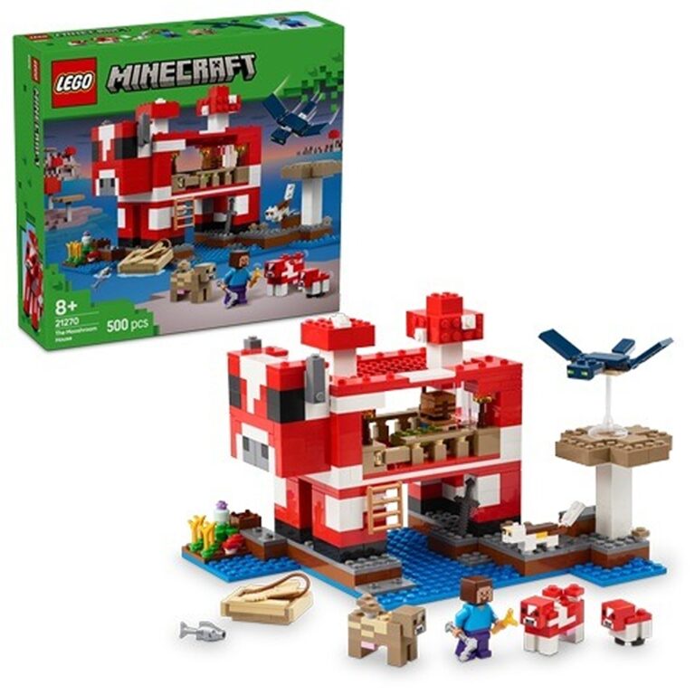 Lego -Minecraft,Shtëpia e kërpudhave