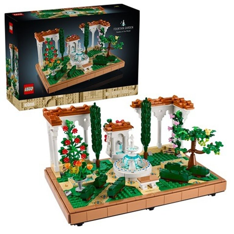 Lego -Kopësht me shatërvan