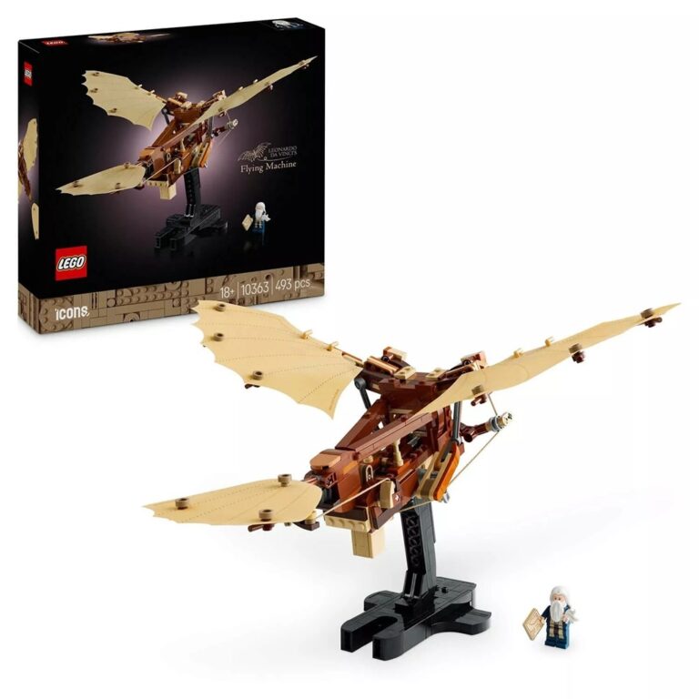 Lego -Leonardo da Vinci makina fluturuese