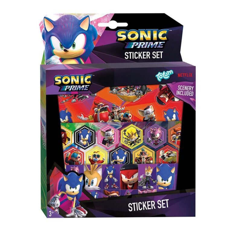 Libër me sticker Sonic