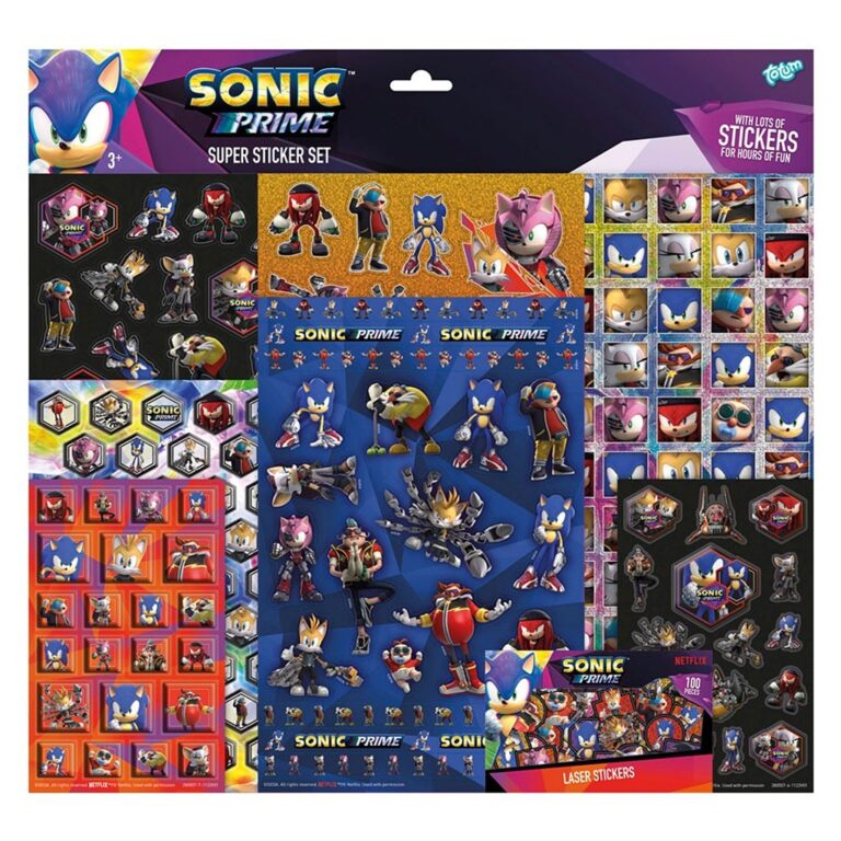 Libër super sticker Sonic