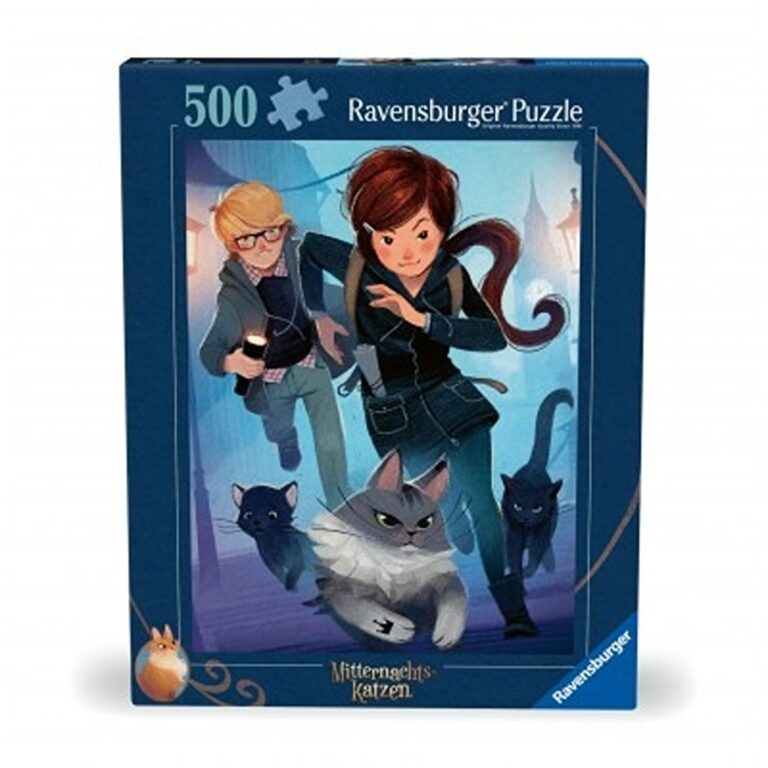 Puzzle- Midnight Cats 500p