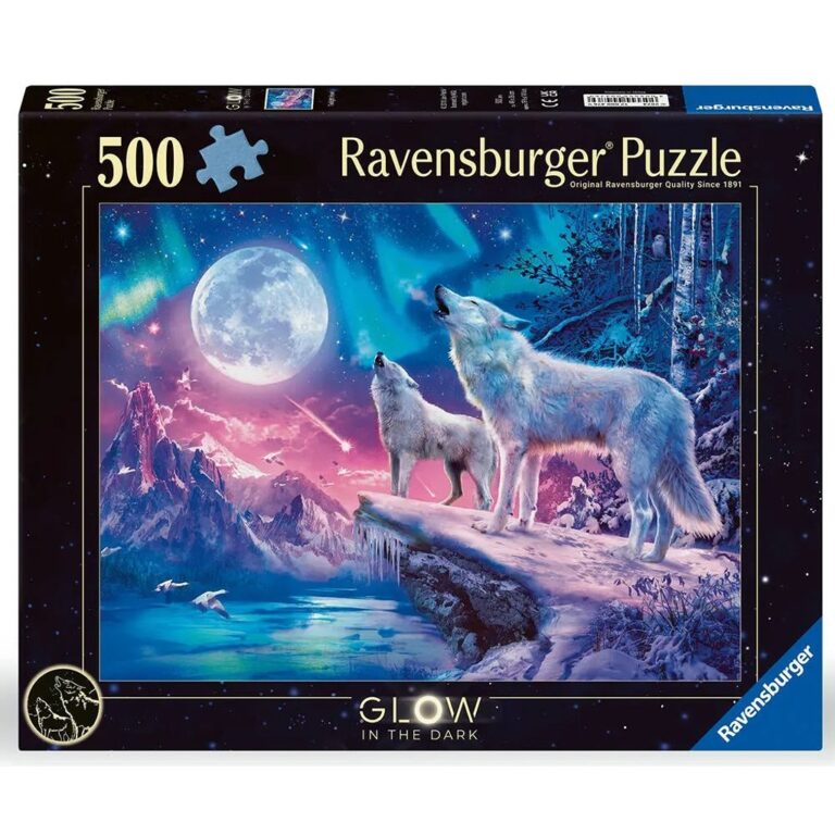 Puzzle- Ujqërit nën dritën e hënës 500p