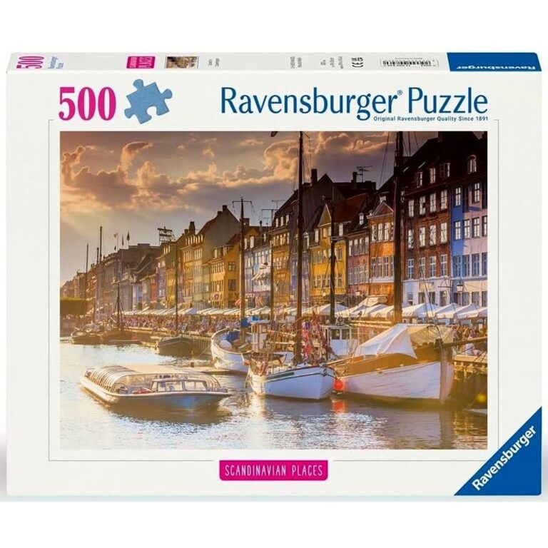 Puzzle- Perëndimi i diellit në Kopenhagen 500p
