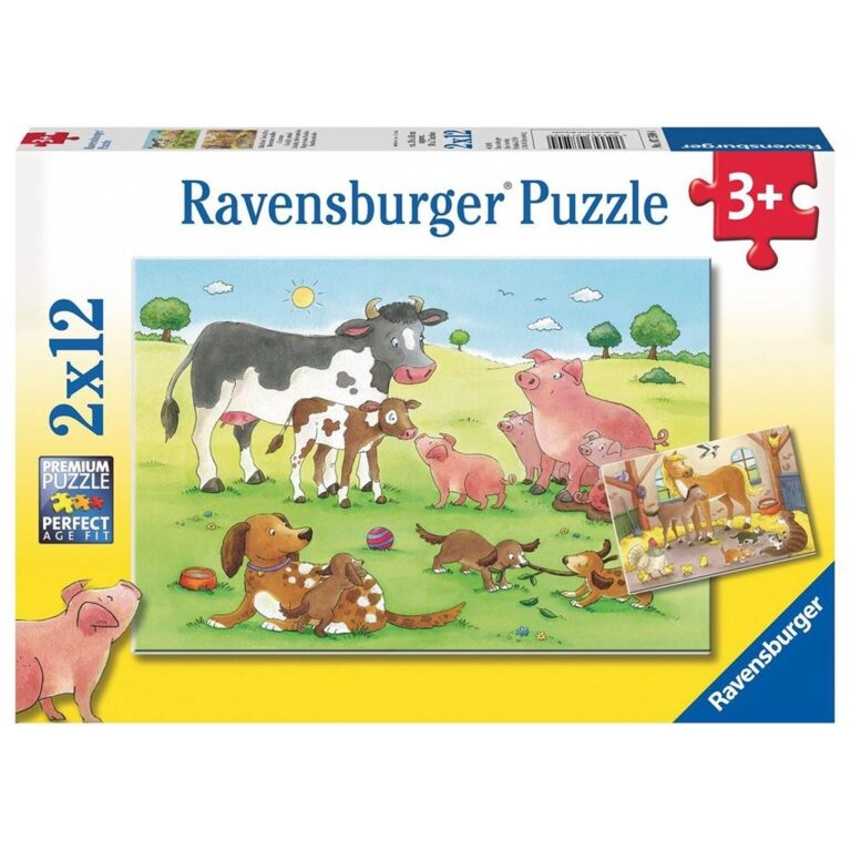 Puzzle- Kafshët e fermës 2x12p thumbnail 4