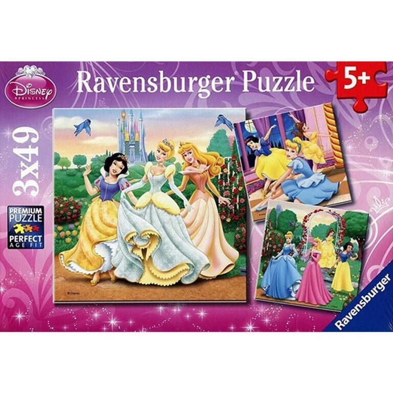Puzzle- Borëbardha,Hirushja dhe Aurora 3x49p thumbnail 5
