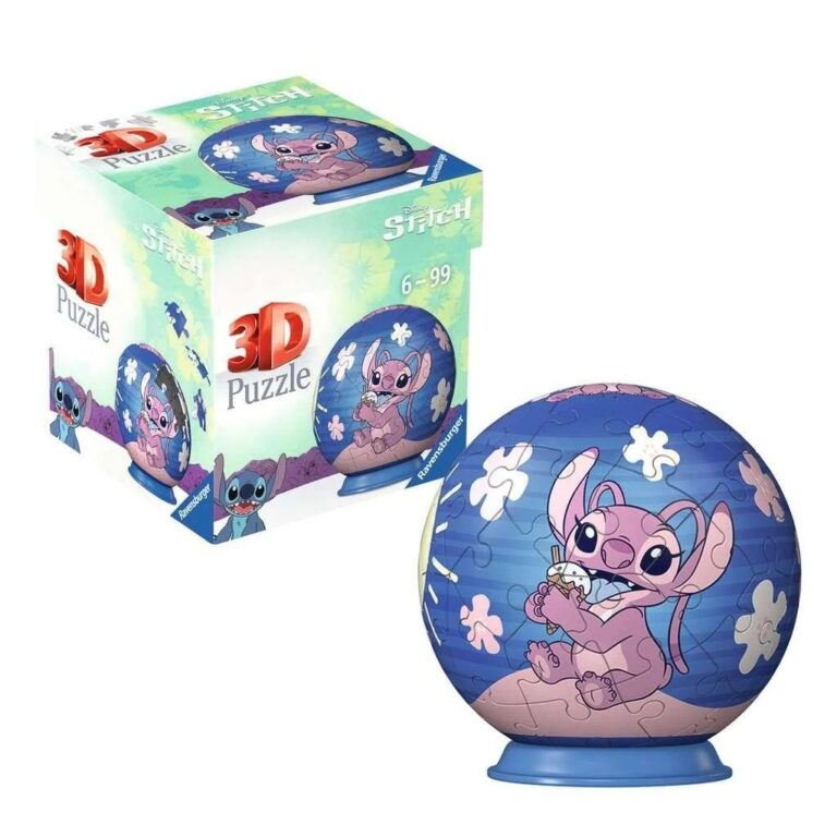 Puzzle 3D- Stitch, Angel 54p