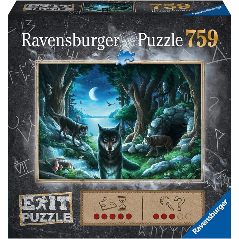 Puzzle- Ujqërit dhe hëna 759p