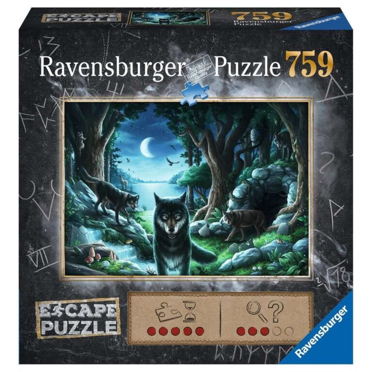 Puzzle- Ujqërit dhe hëna 759p