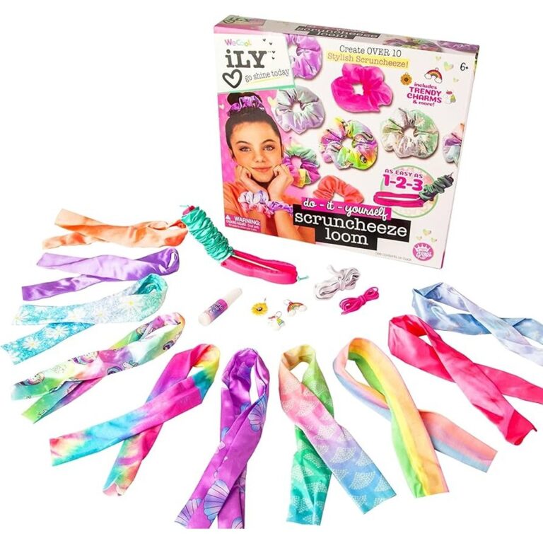 Seti i krijimit të scrunchie për flokët