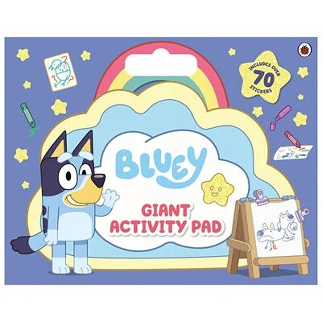 Bluey, Giant activity pad - Hamleys