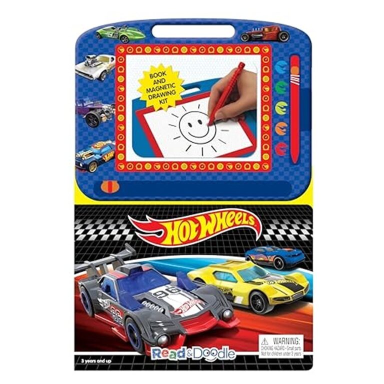 Hot Wheels Read & Doodle