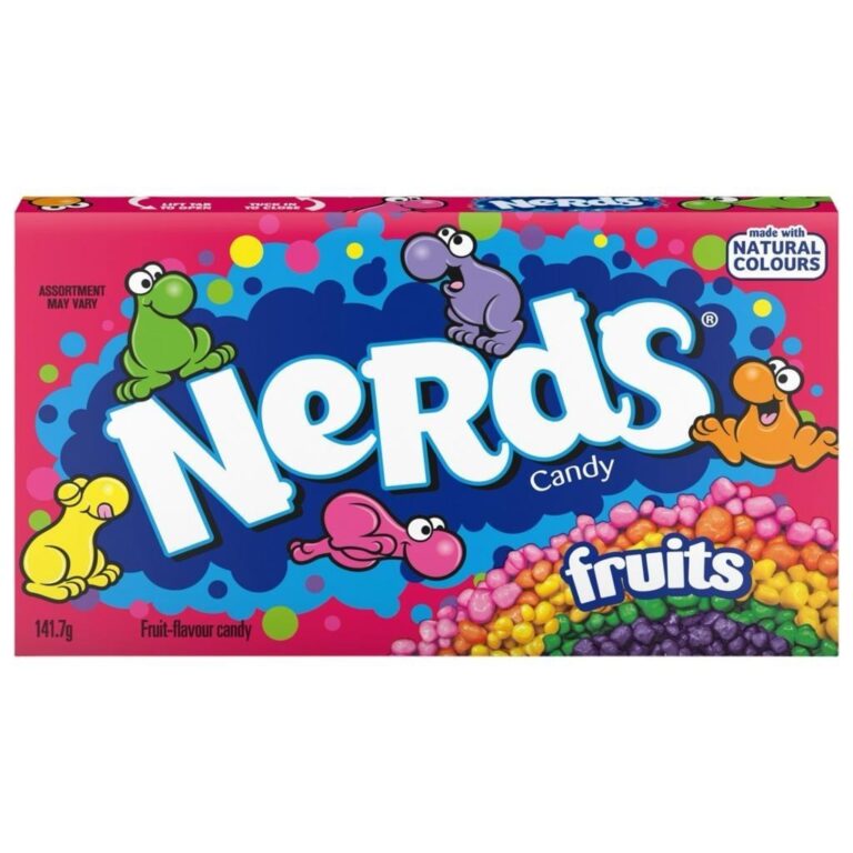 Karamele Nerds me shije frutash