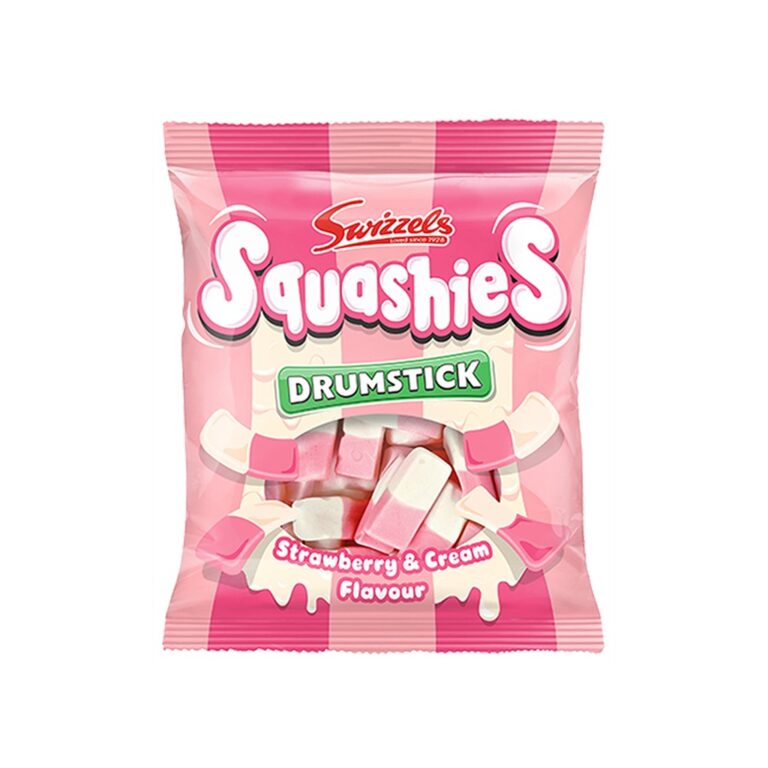 Karamele Squashies me shije luleshtrydhe dhe krem