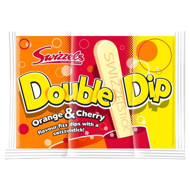 Karamele Double Dip me shije manaferre dhe portokalli