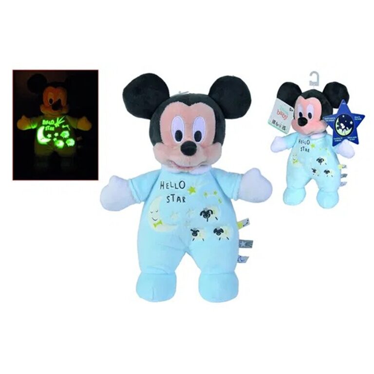 Pellush Mickey me veshje me ndriçim