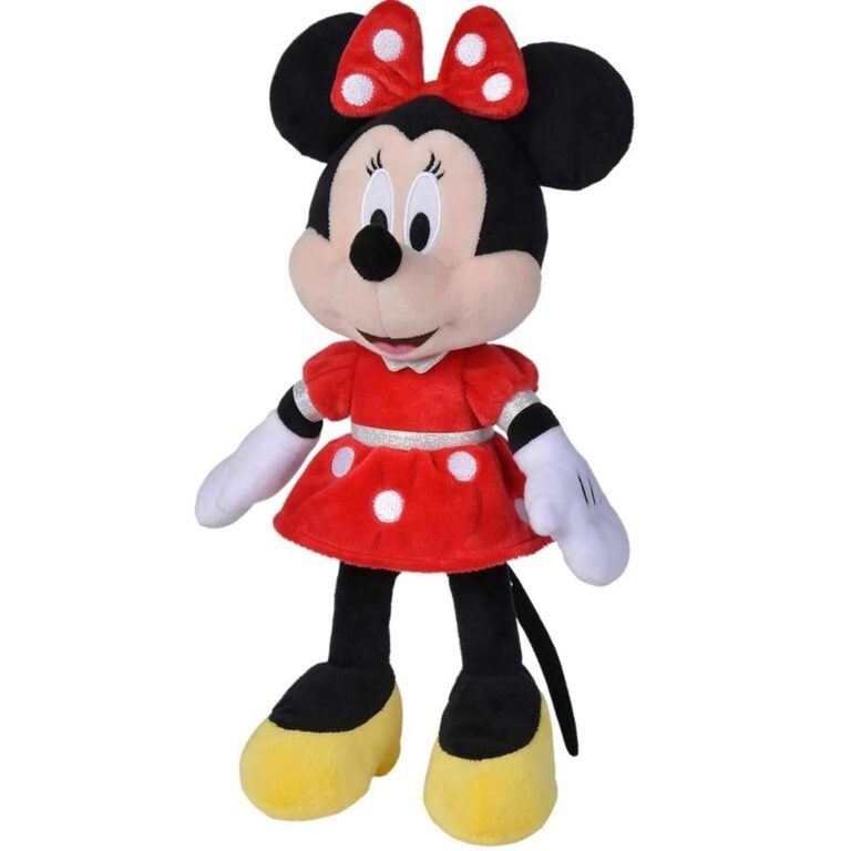 Pellush Minnie me veshje të kuqe 35cm