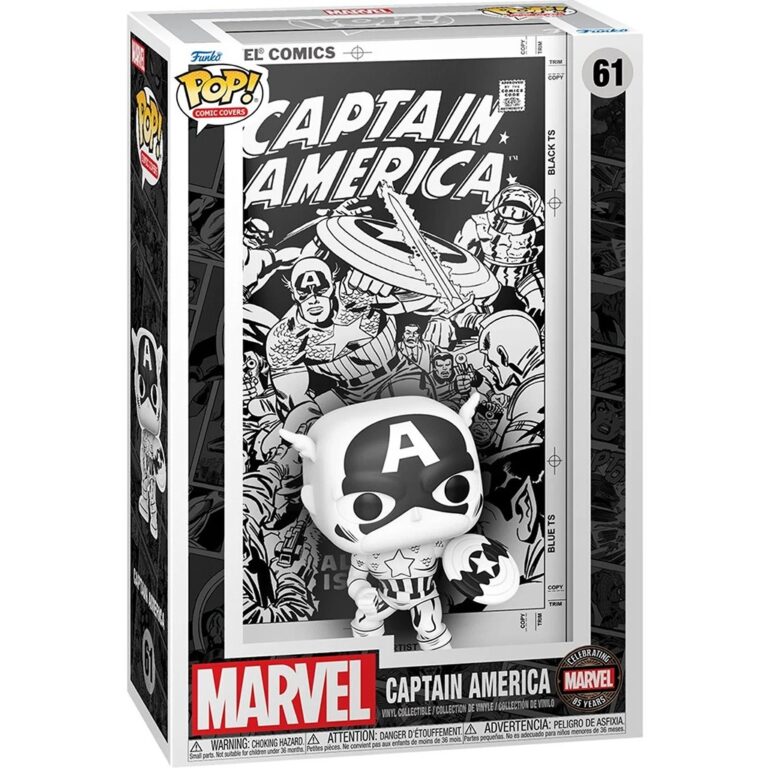 Figurë Funko Pop – Comic Cover 85th Captain America