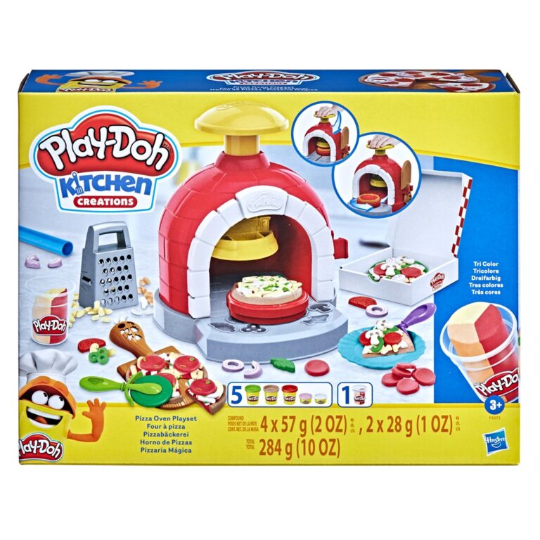 Plastelinë Play-Doh – set loje furrë pice