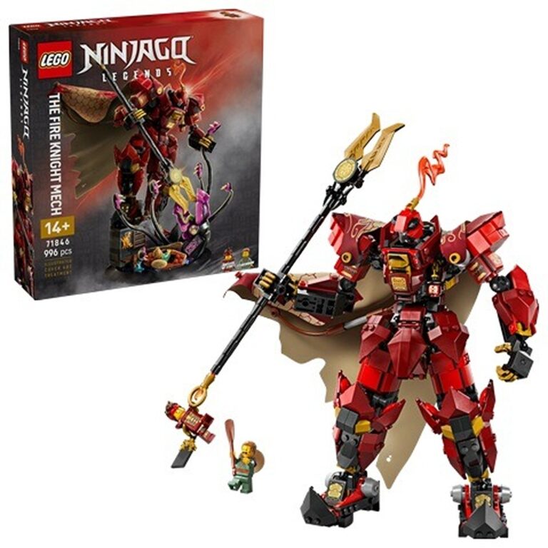 Lodër Lego-Meku kalorësi I zjarrit