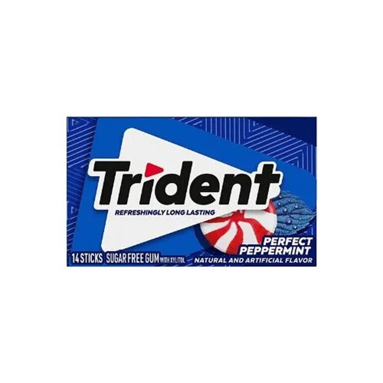 Çamçakëza Trident me shije mente (12 x 31g)