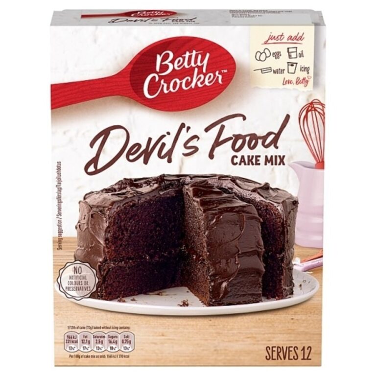 Përbërës keku me shije çokollate – Betty Crocker (6 x 425g)