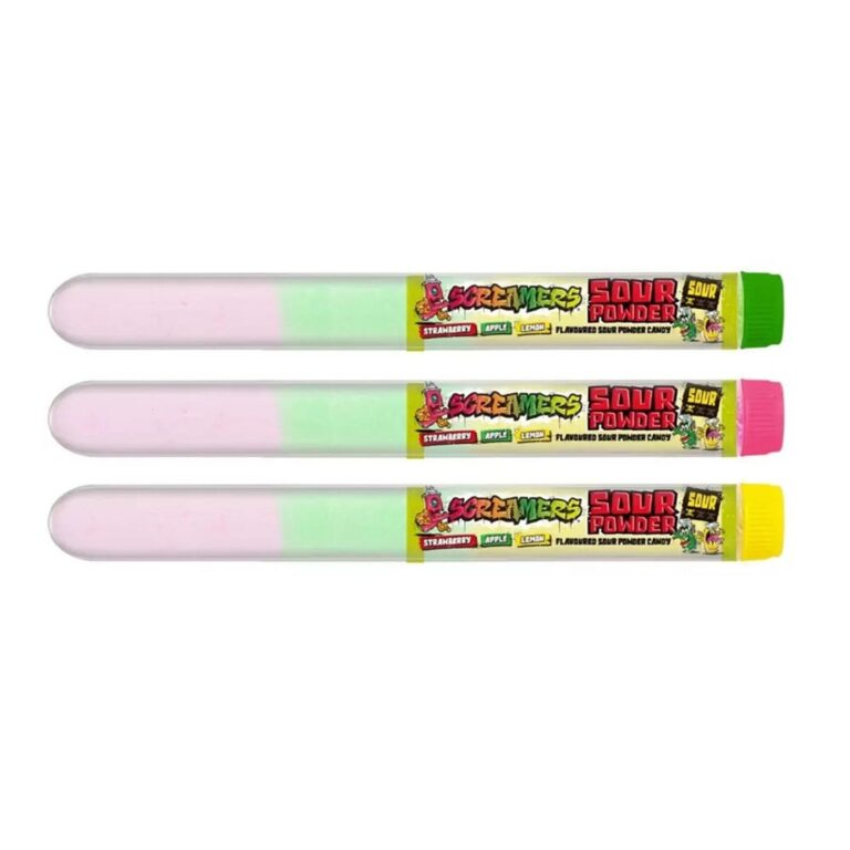 Karamele pluhur sour – Zed Candy Screamers (30 x 15g)
