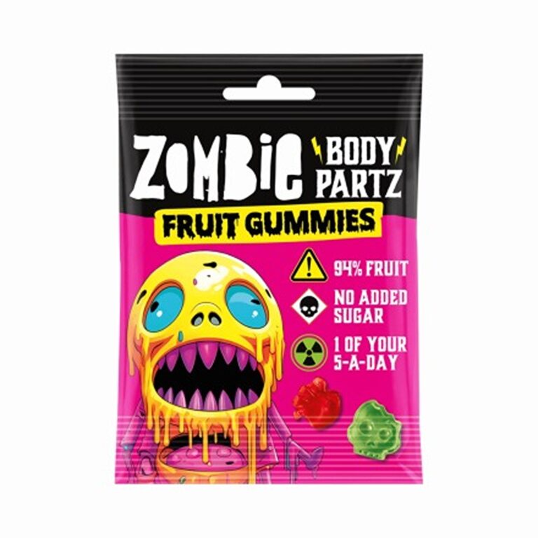 Çamçakëz Zombie – me shije frutash (12 x 35g)
