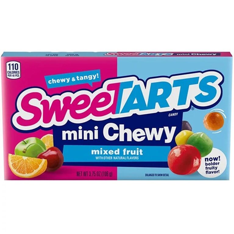 Karamele Mini Chewy me shije mix frutash (12 x 106g)