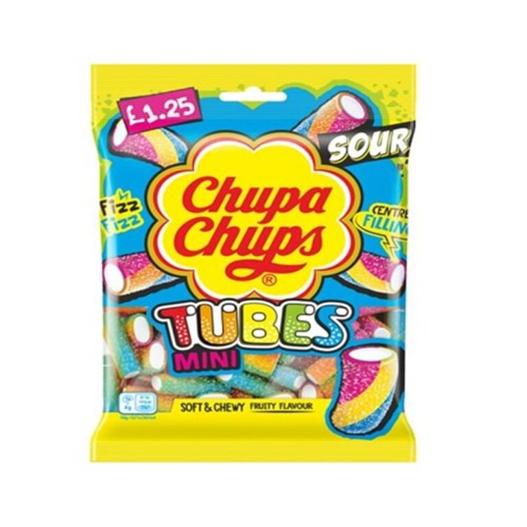 Haribo – Chupa Chups mini Sour Tubes
