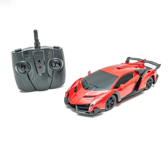 Makine Lamborghini e kuqe me telekomandë
