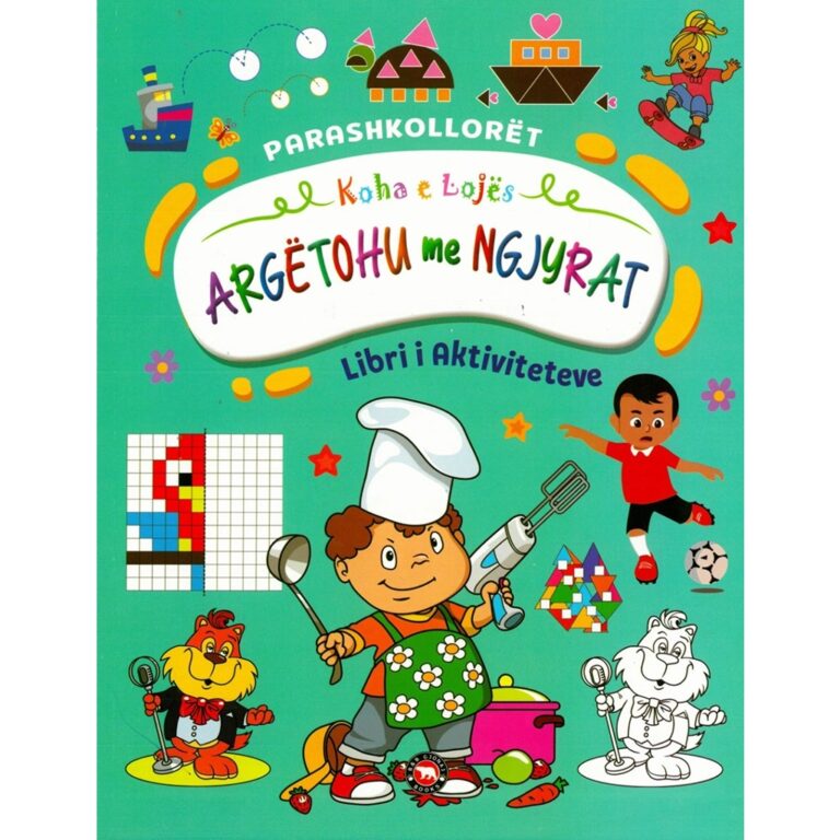Koha e lojës – Argëtohu me ngjyrat – Libri i aktiviteteve