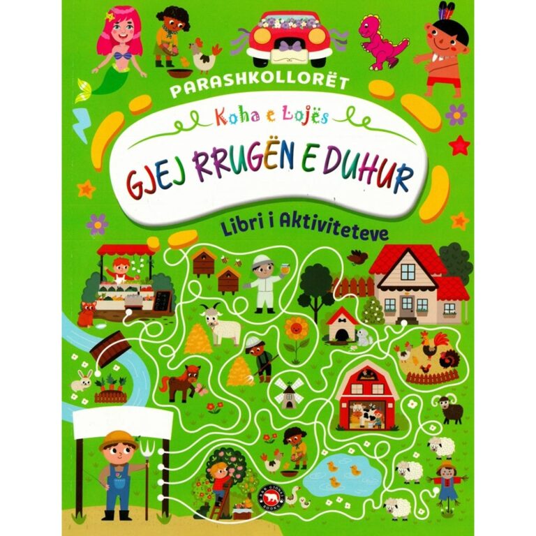 Koha e lojës – Gjej rrugen e duhur – Libri i aktiviteteve