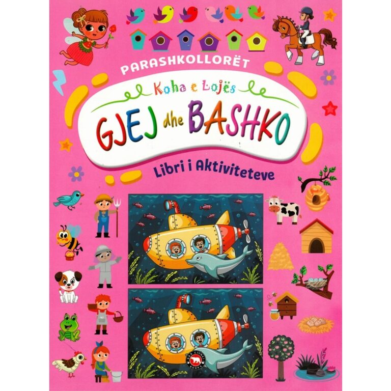 Koha e lojës – Gjej dhe bashko – Libri i aktiviteteve