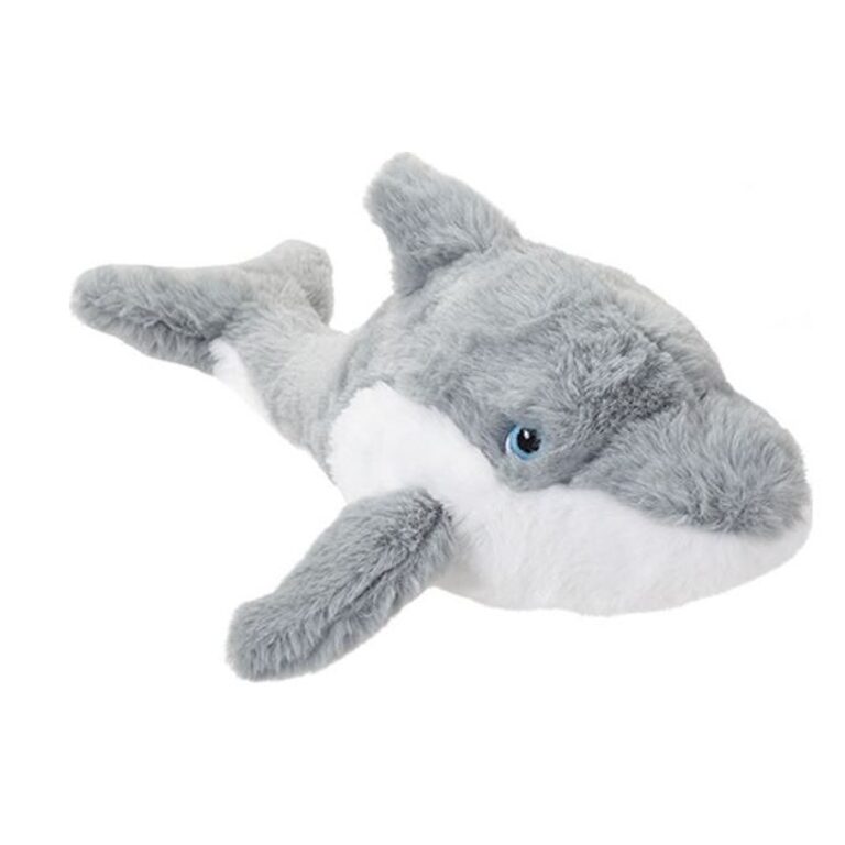 Delfin pelushi gri 30 cm