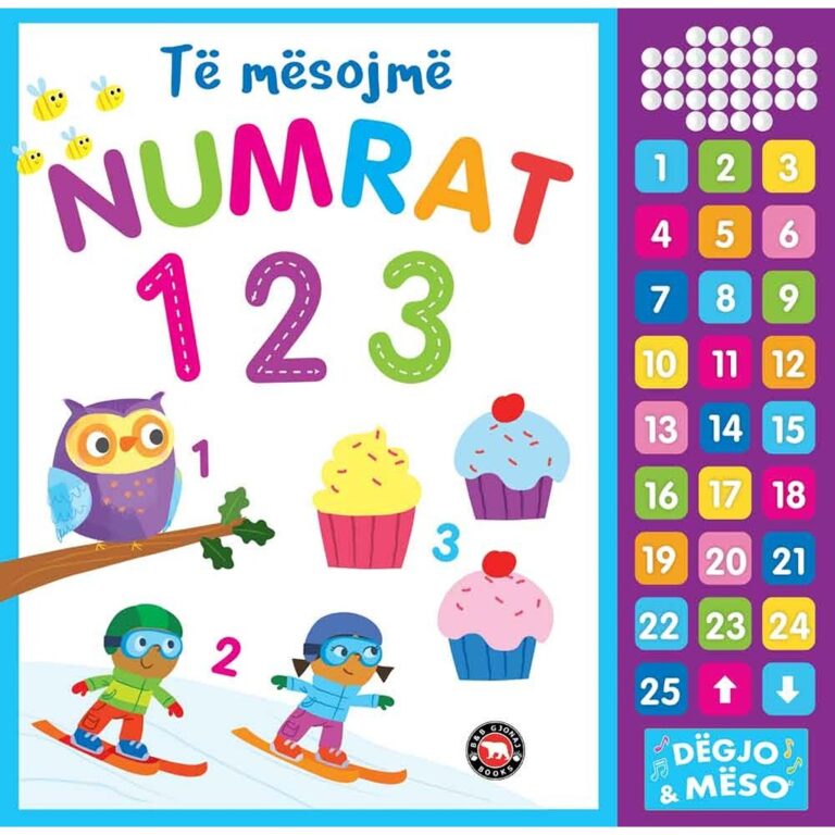 Të mësojmë numrat 123 – 27 butona