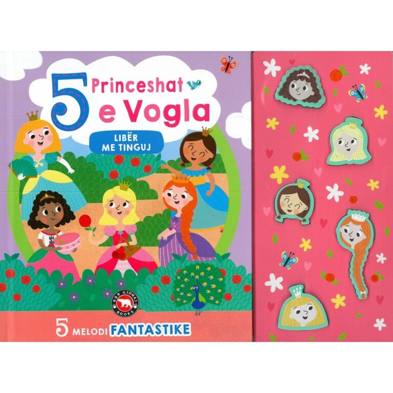 5 Princeshat e vogla – libër me tinguj