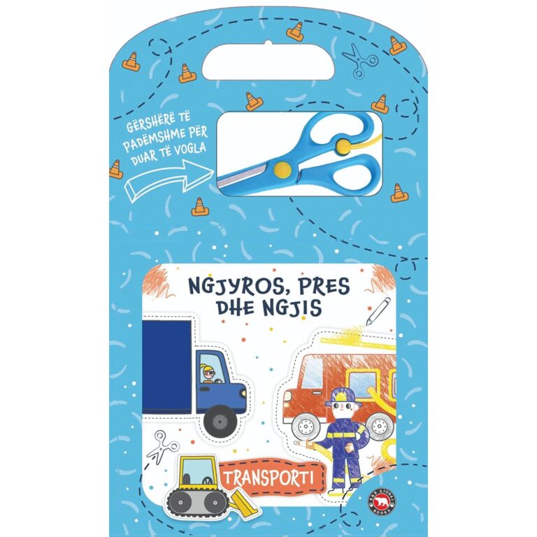 Ngjyros pres dhe ngjis – Transporti (blu)