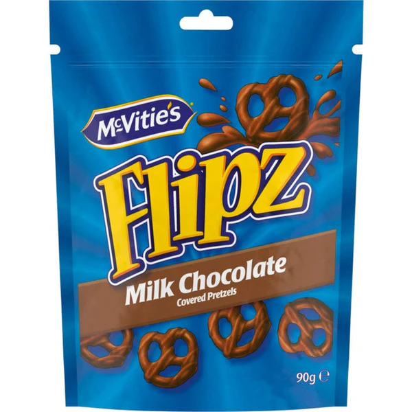 Snacks me çokollatë Flipz