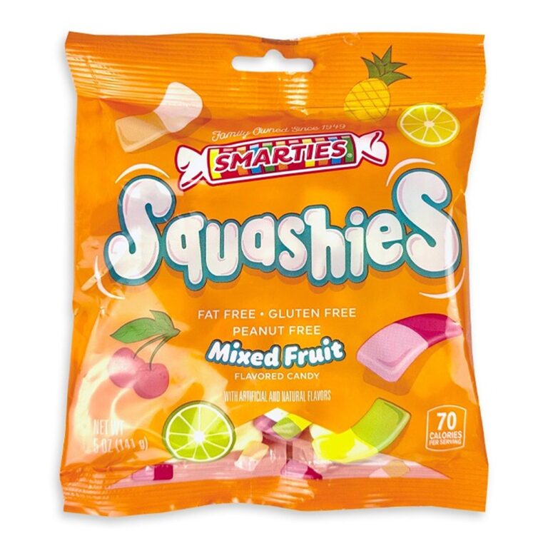 Candy- Camcakeza Smarties Squashies Mixed Fruit (12 x 141g)