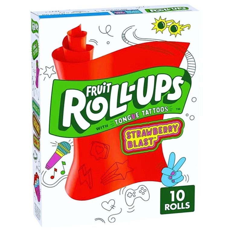 Candy- Camcakeza Fruit Roll-Ups Strawberry Blast 10 Pack (10 x 141g)